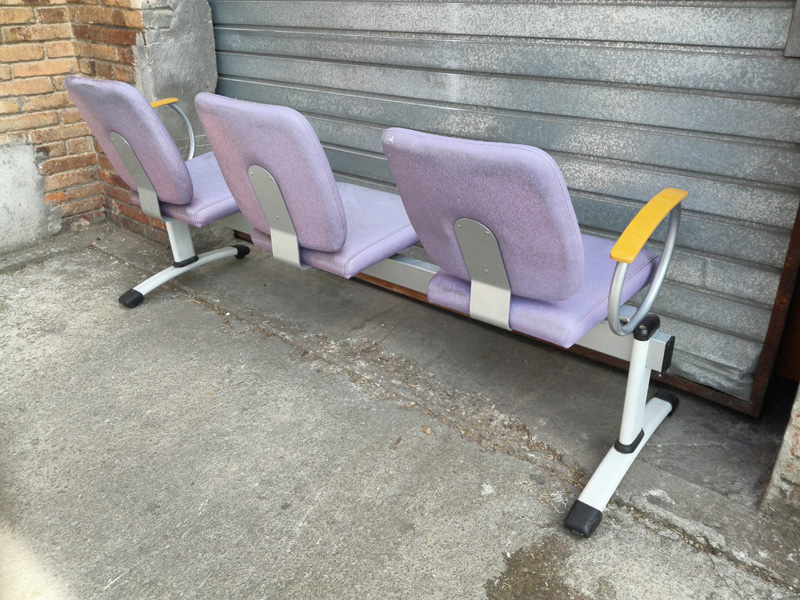 bancada banco peluqueria skay lila metal 50-88x195x50 1u